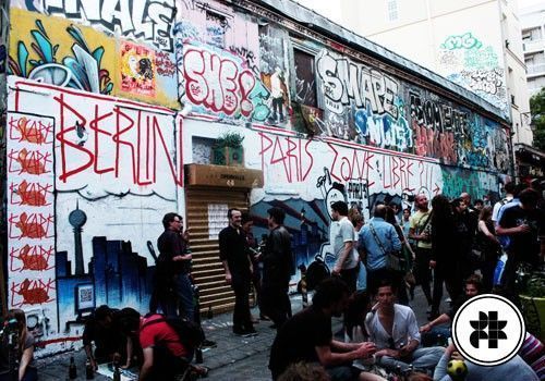 Paris Zone Libre : Berlin squat Belleville