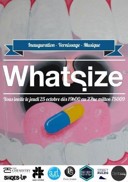 25/10 : Inauguration WhatSize Milton w/ Thomas Pierre