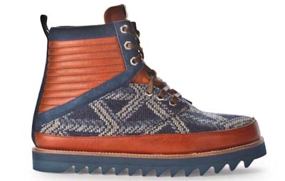 Volta special jacquard boot madesh