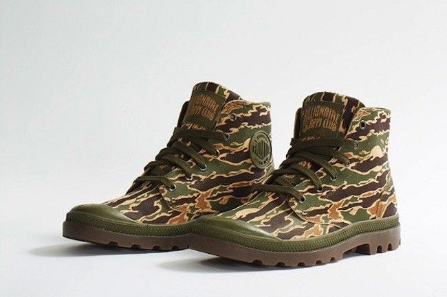 palladium billionaire boys club camouflage boots 1