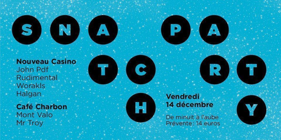 Snatch Party au Nouveau Casino (3×2 places à gagner)