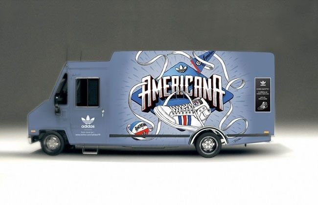 adidas americana foot truck 1