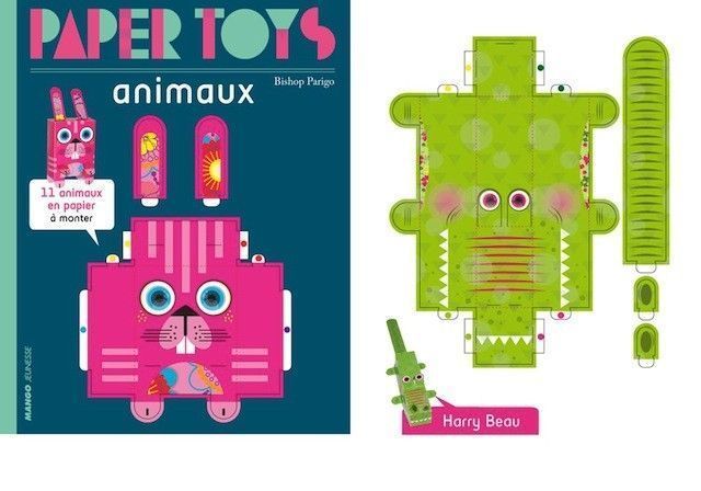 Bishop Parigo : Animaux – Paper Toys