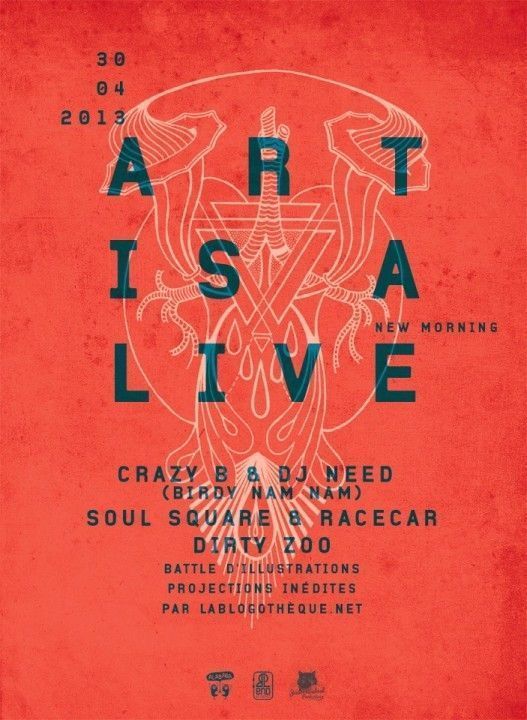 Art Is A Live #4 Visuel