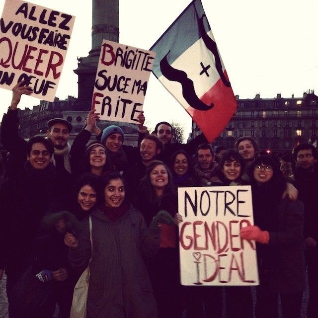 Manif pour personne.