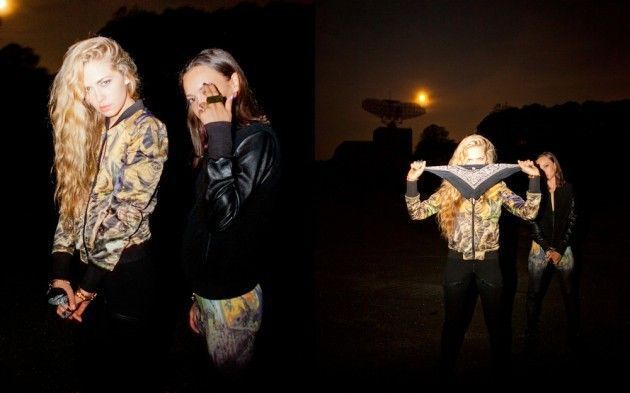 black scale lookbook