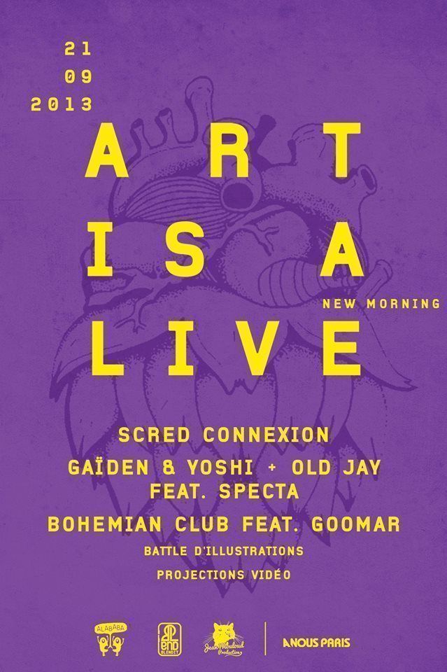 art is a live