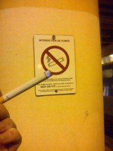 SNCF interdiction de fumer