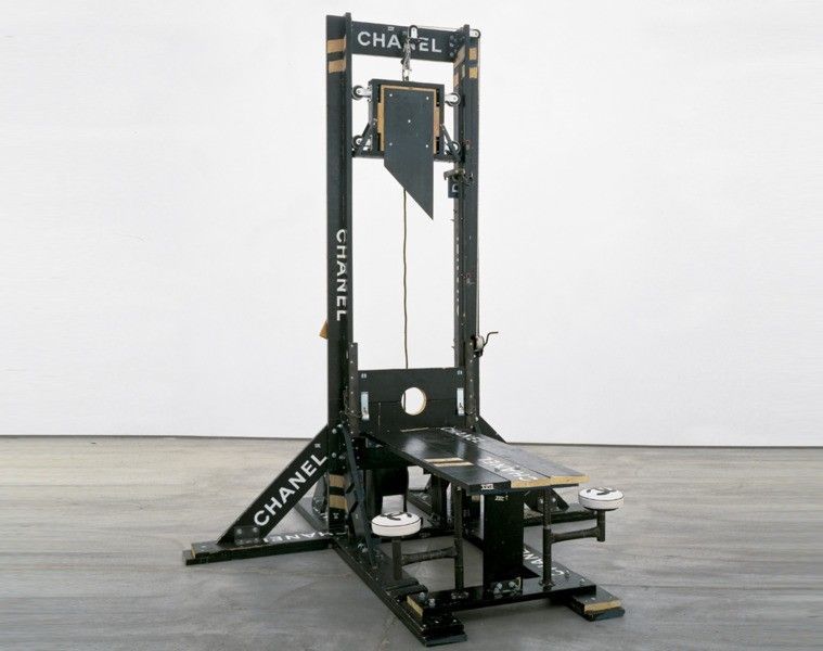 guillotine chanel tom sachs