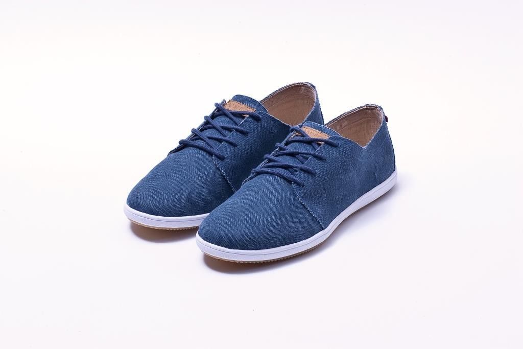 DERBY NAVY WASHED CANVAS L
