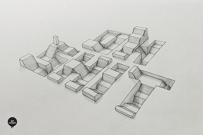 Lex Wilson lettering & typography 3D 