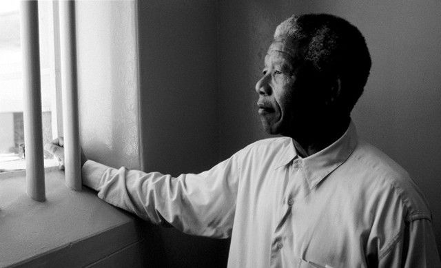 Mandela en prison