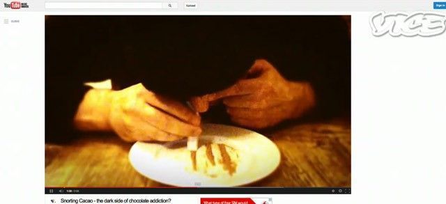Shooté au chocolat