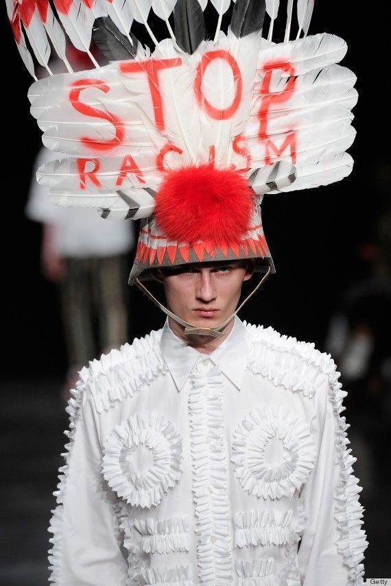 Walter Van Beirendonck : fashion week stop racism