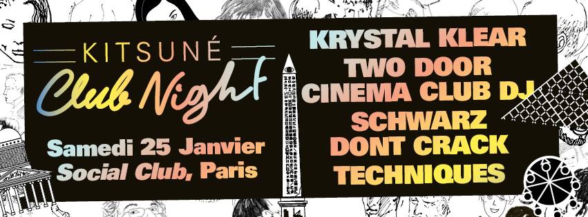 kitsuné social club agenda