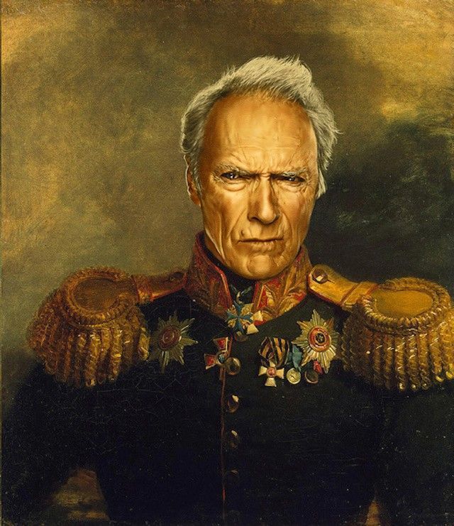 Clint Eastwood néo-classicisme peinture