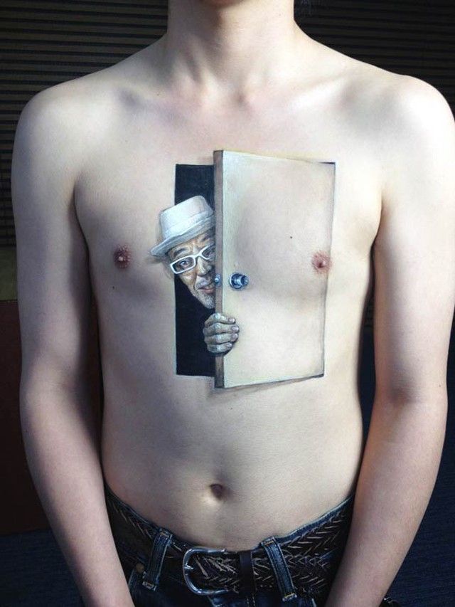 Illusion Body Painting