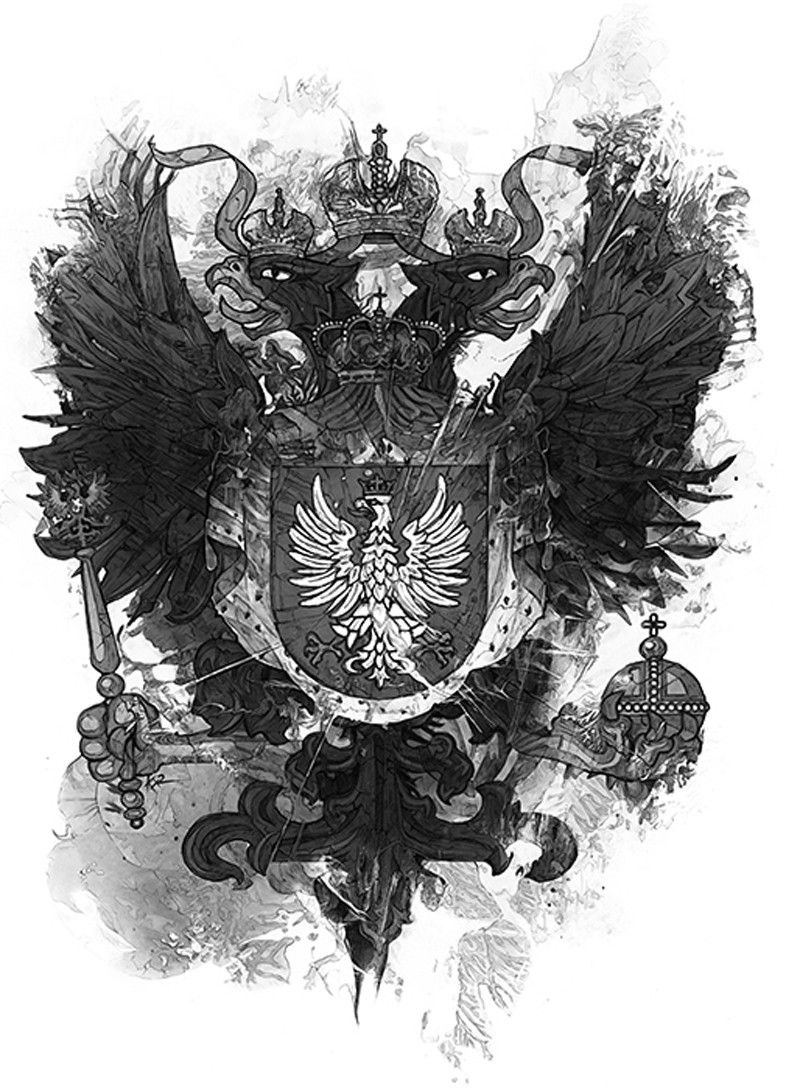 Illustrations book Gambit Wielopolskiego Adam Przechrzta