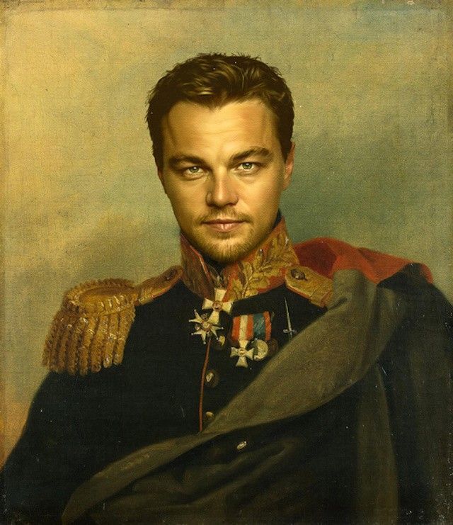 Leonardo DiCaprio Peinture