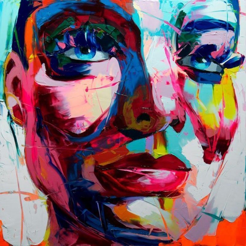 Painting Françoise Nielly