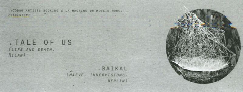 VOODOO ARTISTS BOOKING présente TALE OF US & BAIKAL