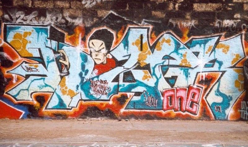 graffiti dize 2001
