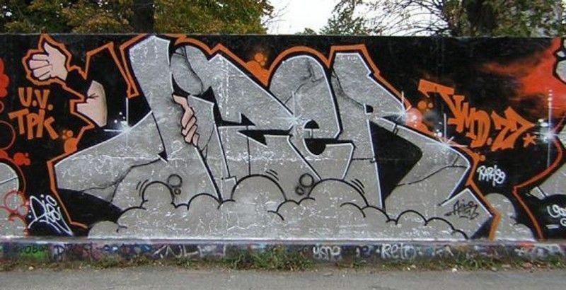 graffiti dize 2004 Nanterre Circus