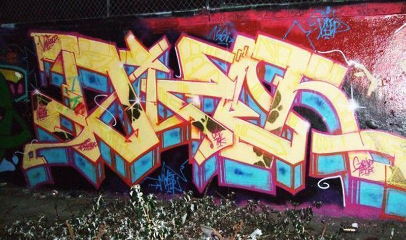 graffiti dize 2007 Clichy