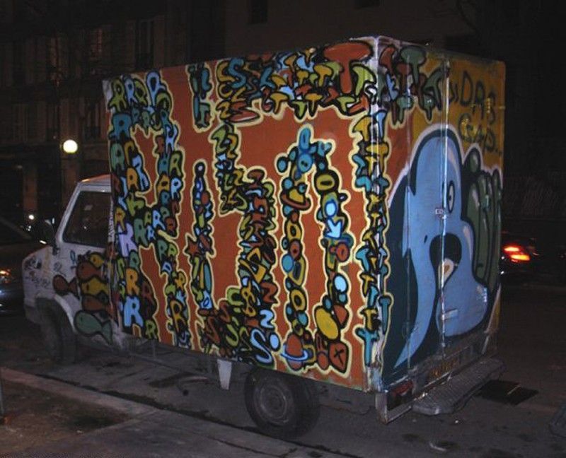 graffiti rizote 2008 Camion