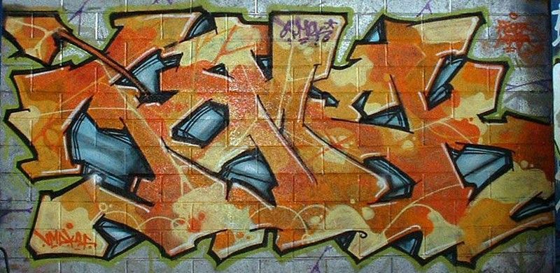graffiti tomek 2006 Rhone Poulenc