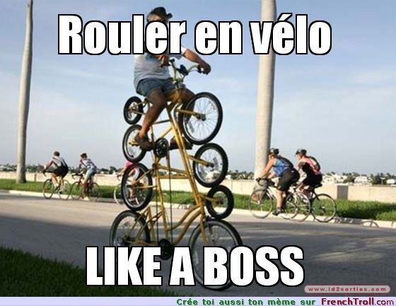 like a boss vélo