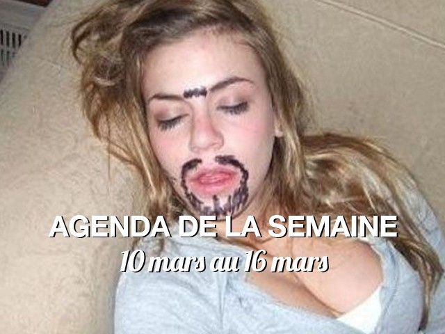 Agenda de la semaine sortie paris