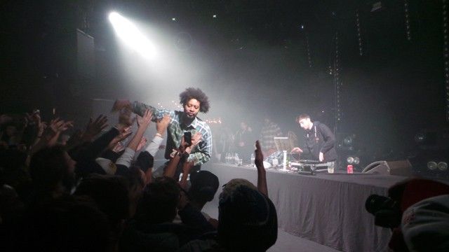 Danny Brown au trabendo concert paris (1)