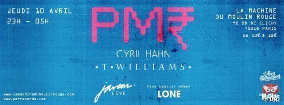 PMR - Records label - Night - Cyril Hahn - T - Williams - Lone