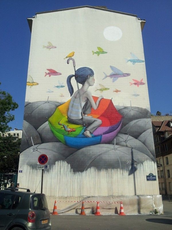 Graffiti of Julien Malland