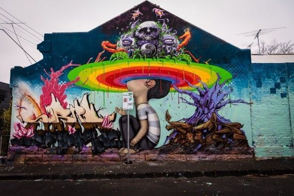 Graffiti of Julien Malland