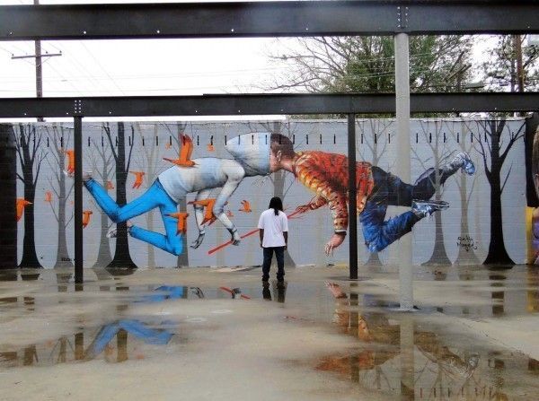 Graffiti of Julien Malland