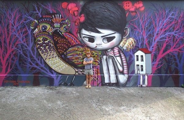Graffiti of Julien Malland