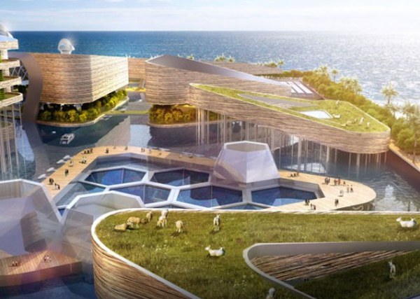 ville sous marine chine