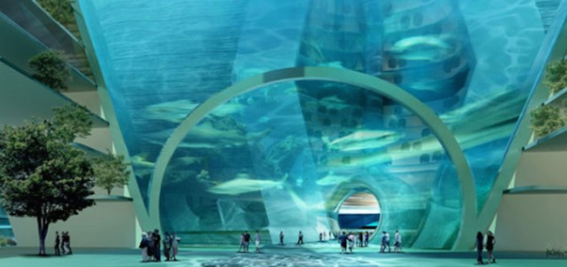  projet ville sous marine tunnel