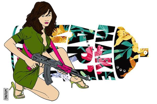 Création MAKE ART NOT WAR