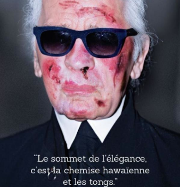 amnesty international Karl lagerfeld