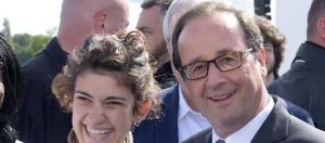 François Hollande après