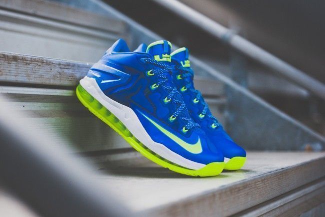 Nike-Lebron-11-Low-Photo-Blue-Lime-Sneaker-Politics