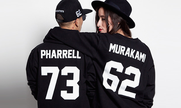 club les artists pharrell murakami