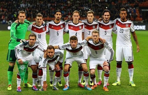 equipe foot allemande