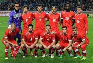 équipe de foot suisse