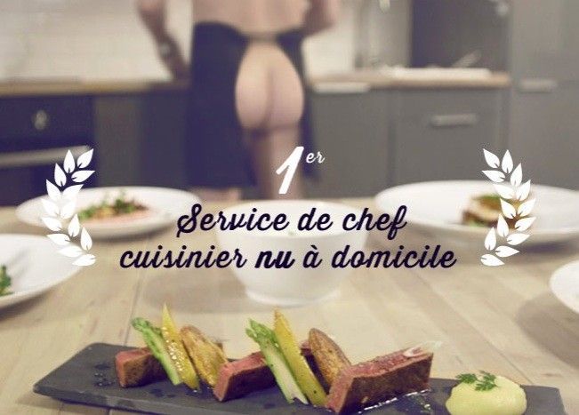 nudistes france cuisinier domicile nu