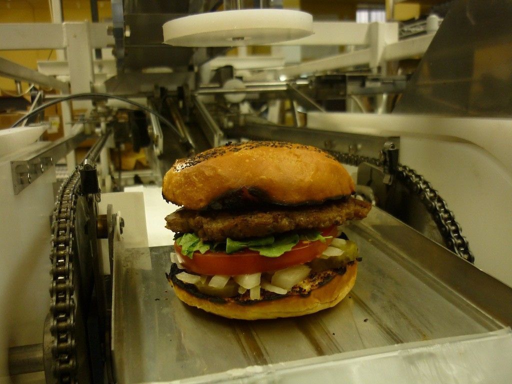 momentum machines robot burger