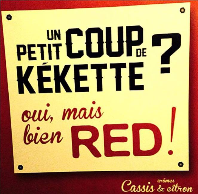 Kékette-red